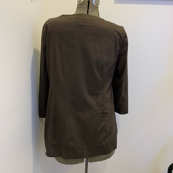 Women’s 3/4 length light cotton top - Picture 5 of 7